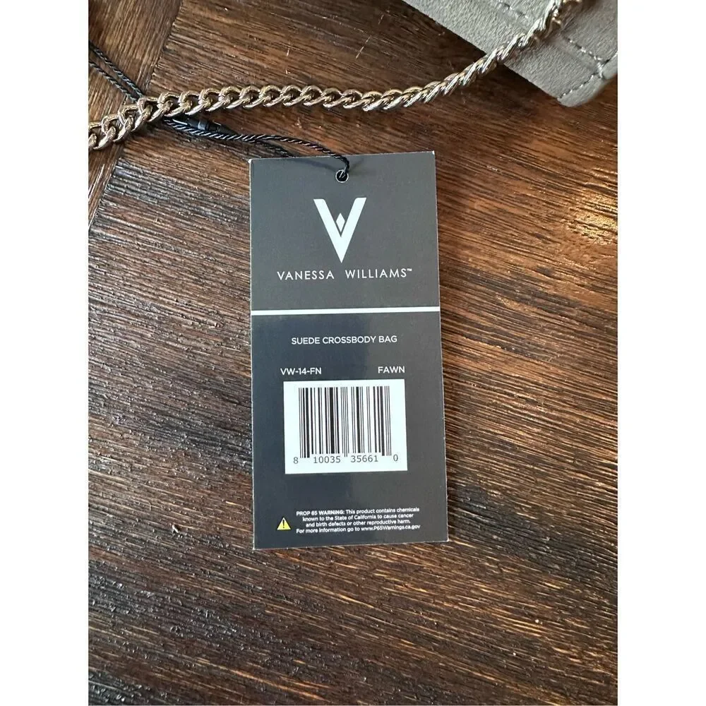 Vanessa Williams Suede Crossbody bag
